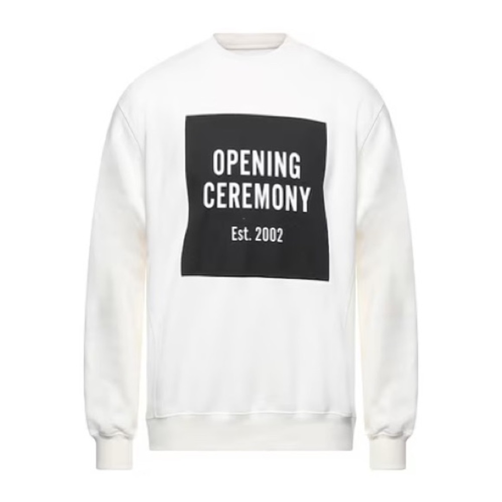 Opening Ceremony Box Logo Sweatshirt – Made in Italy – NWT